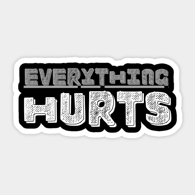 everything is fine Sticker by samsamteez